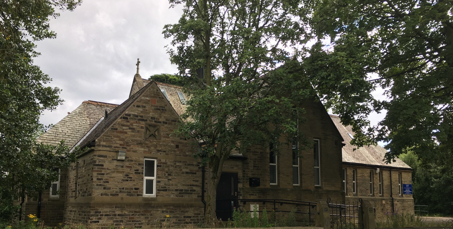 The property comprises a single storey building (with cellar), of coursed sandstone construction, beneath a number of steeply pitched and hipped slate roofs, incorporating rooflights, and supported on timber trusses. The building has a small octagona...