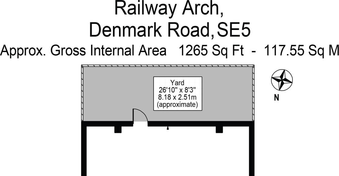 The property comprises a single arch on Denmark Road. The arch is fully lined with an even concrete floor and three phase electricity support. Access is via the manual roller shutter to the front of the property.