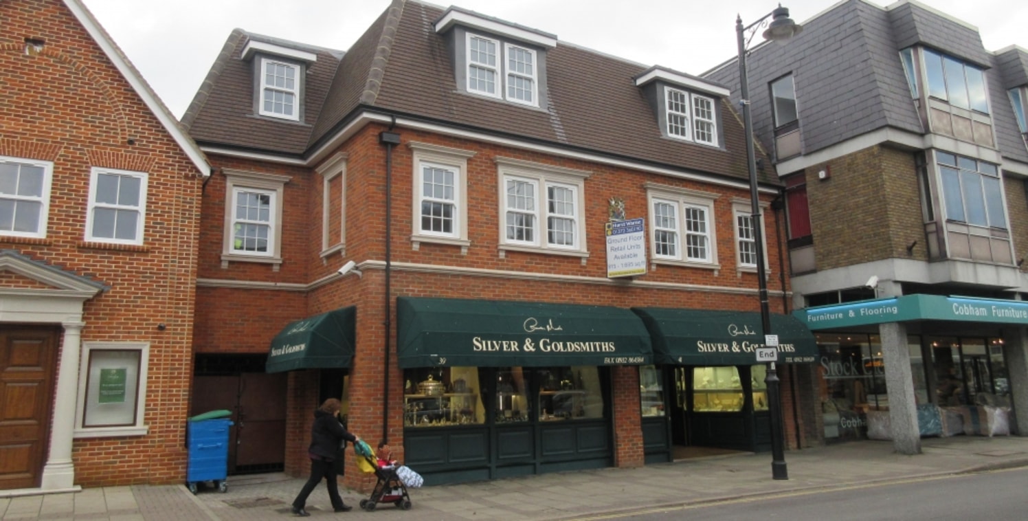 Two adjoining double fronted retail units