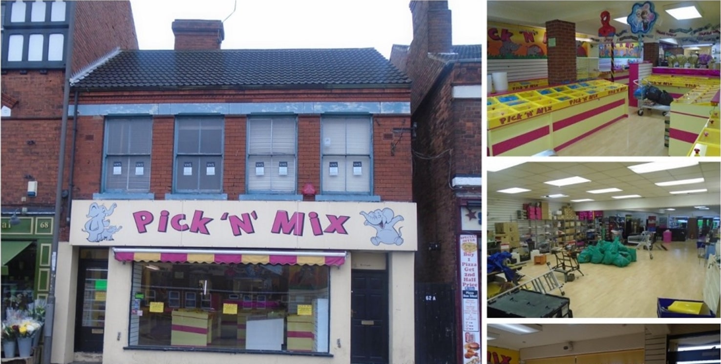 The property comprises a two storey building of traditional masonry construction with the ground floor previously utilised as a confectioners (A1 Retail Use) and benefits from a display window frontage with an external canopy.

The retail area is ope...