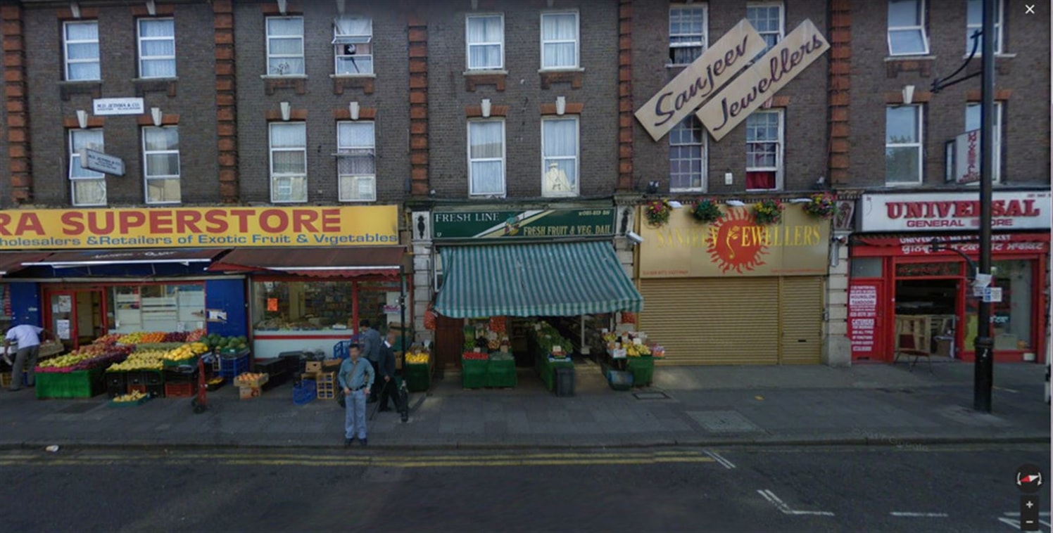 Property located in King Street, Southall