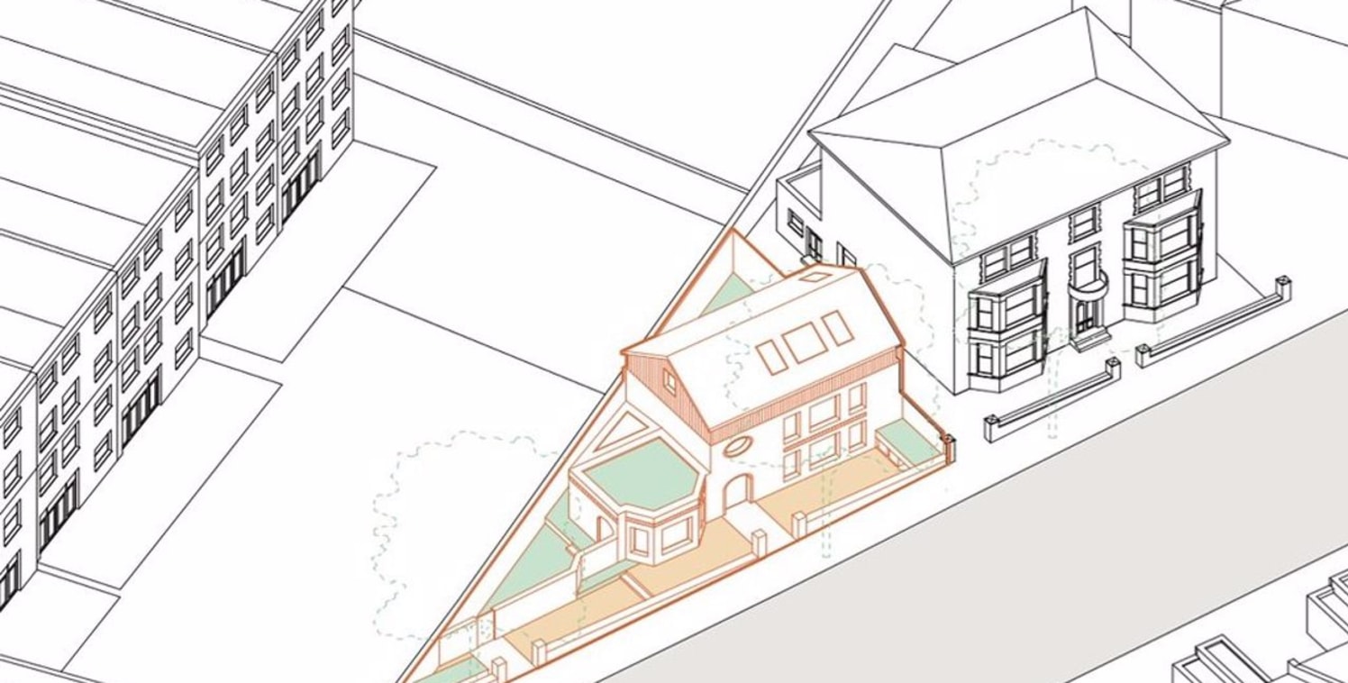 !! PLANNING GRANTED !! .... !! DESIRABLE LOCATION !! 

A freehold parcel of land with consent to build a brand new two bedroom dwelling. It is felt that subject to further planning the house could be increased in size