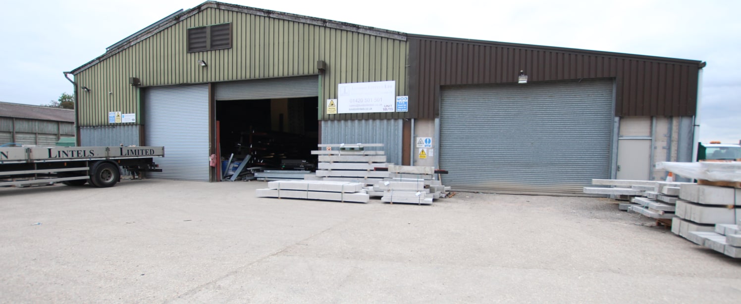 Large industrial/warehouse unit on established rural business park