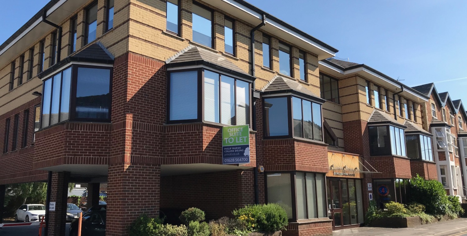 Burlington House is located in Maidenhead town centre, a short walk from retail, banking and leisure facilities. The rail station is close by, providing links to London Paddington. Junction 8/9 of the M4 motorway is a short drive away, providing acce...