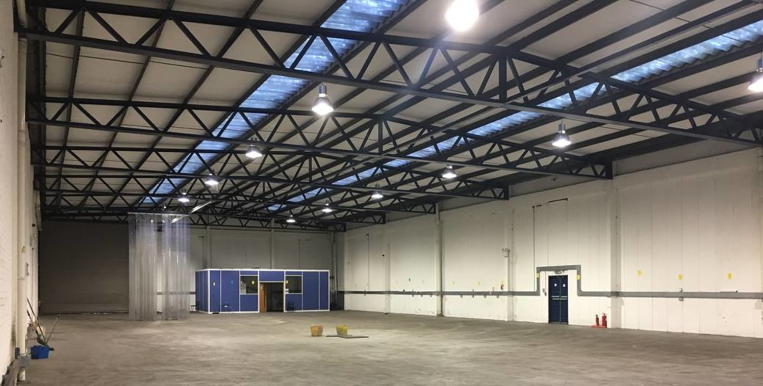 The industrial unit at Abbey Wharf Industrial Estate is of portal frame construction with an eaves height of approximately 5.5m. Each unit benefits from office accommodation on the first floor.