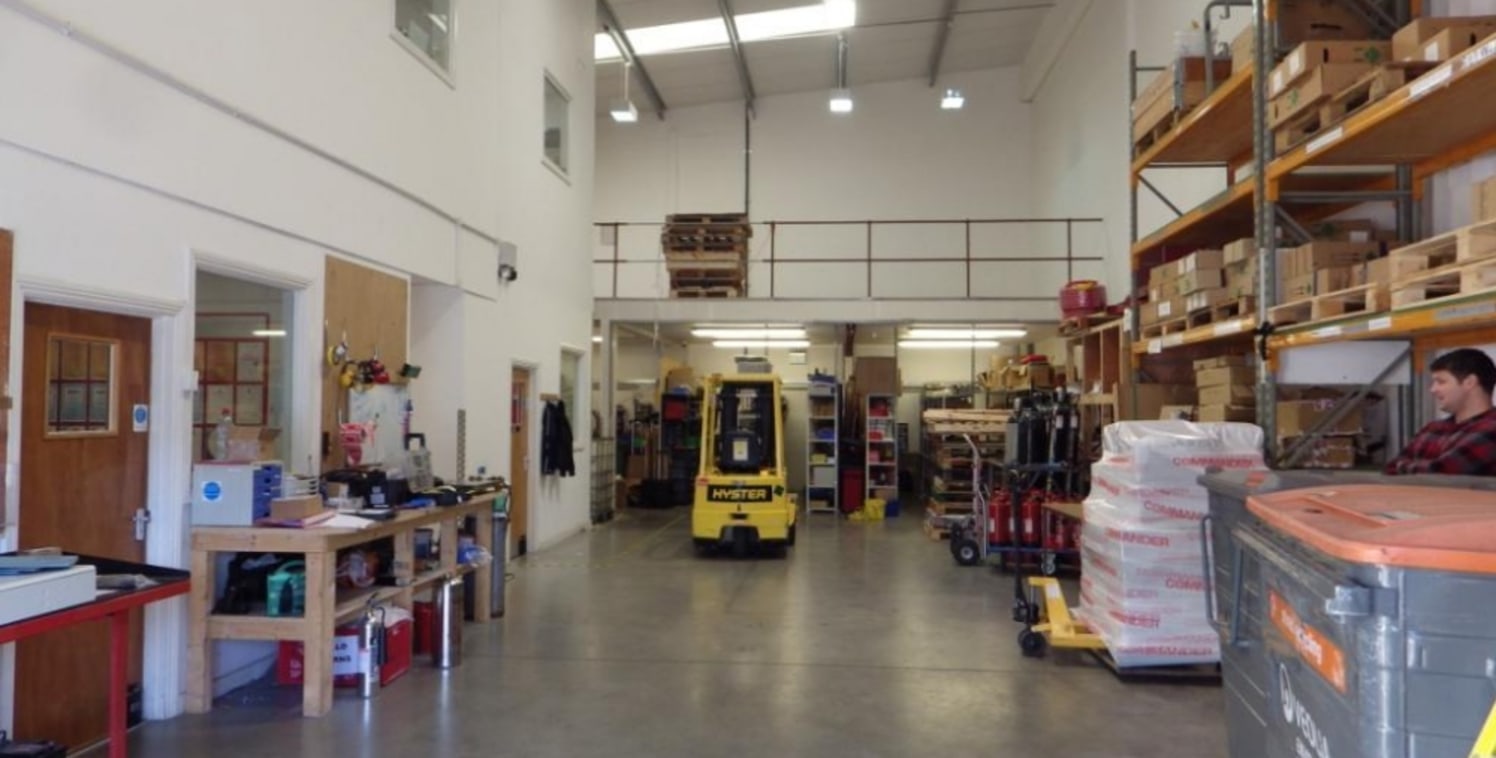 Warehouse/Light Production Space with Offices & Minimum of 9 car spaces