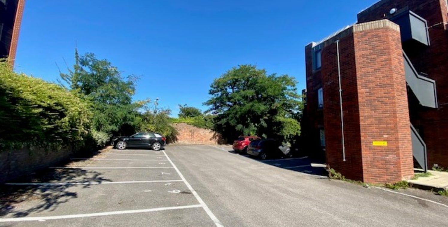 The property offers up to 35 car parking spaces available to let as a whole or on a space by space basis.