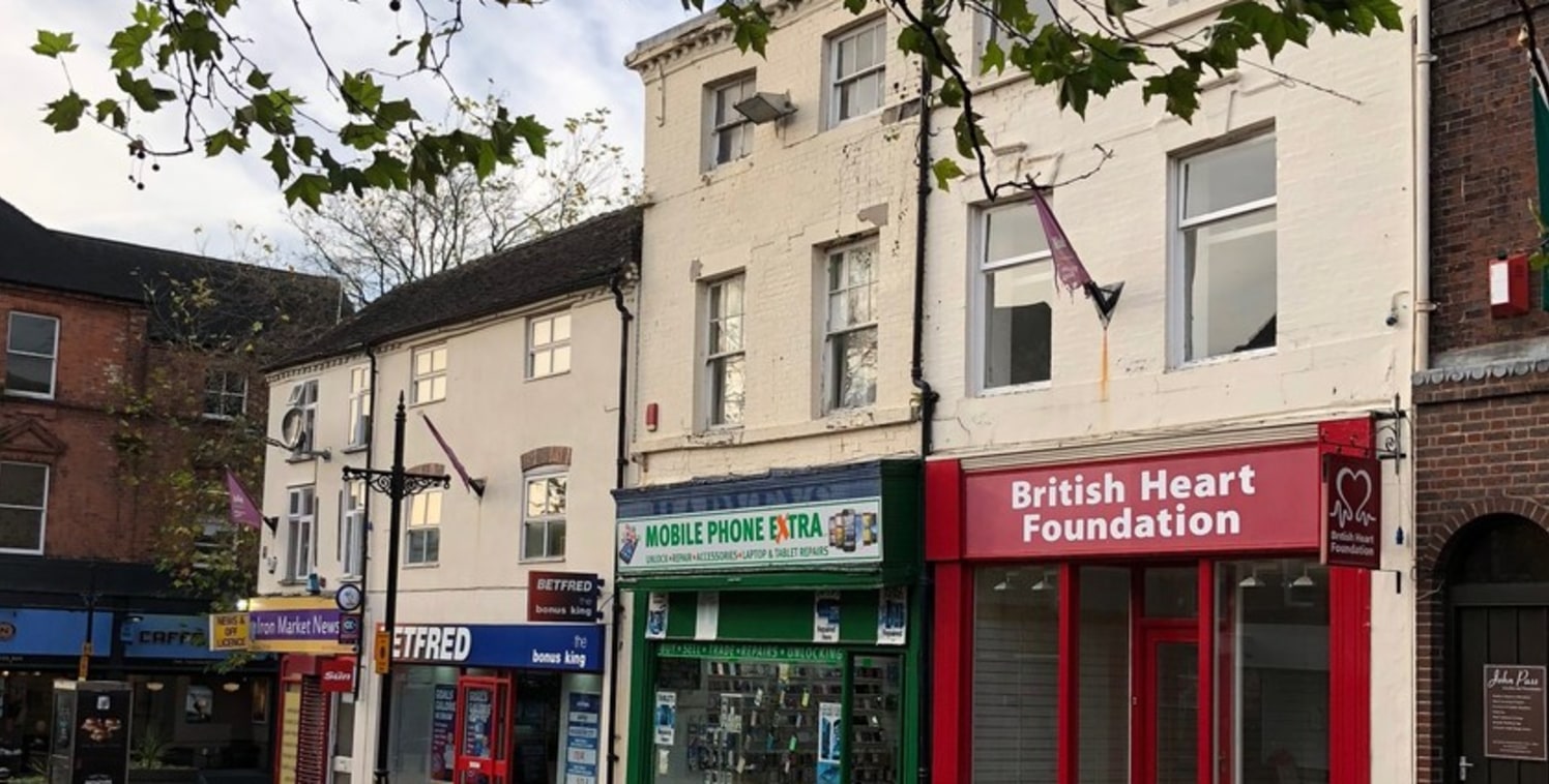 A well presented ground floor town centre retail premises with glazed frontage, located within the pedestrianised area of Newcastle under Lyme.