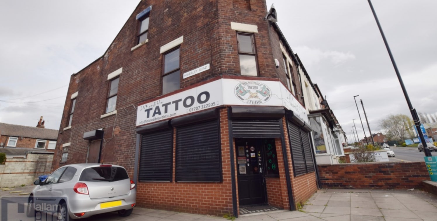 Corner property available for sale. FREEHOLD** Approx. 1248 sq ft on two levels. Located in the popular residential area of Darnall and near the main road of Prince of Wales Road.