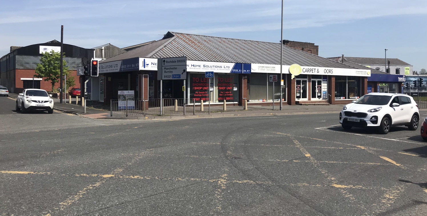 The property is on the end of a small terrace of modern shop units, nearby occupiers include KFC, Home Bargains and Halfords.

The property comprises of a modern single storey purpose built shop front property with steel framed construction and concr...