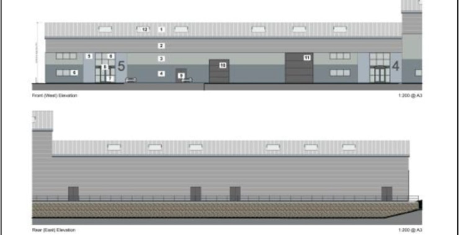 TO LET / FOR SALE - NEW PRODUCTION / DISTRIBUTION / TRADE UNITS 

- 3,498 - 6,103 sq.ft 

- Outline Planning Permission Obtained