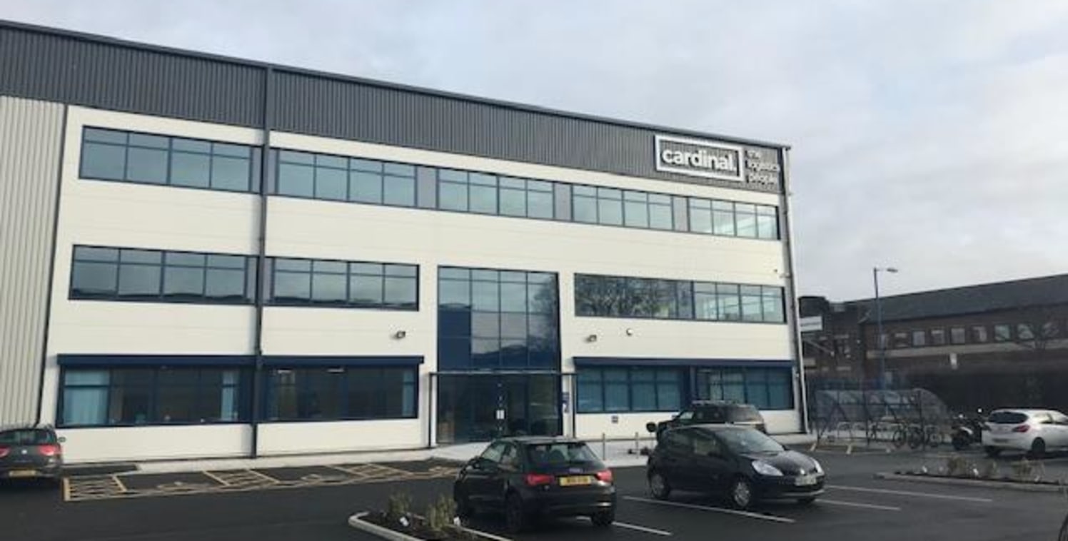 The premises comprise integral office accommodation within a recently constructed warehouse facility (June 2018) over ground and two upper floors, the uppermost of which is currently fitted to shell specification.\n\nThe accommodation benefits from a...