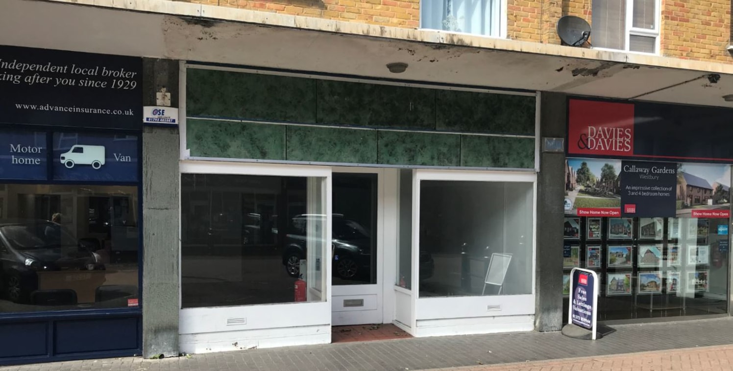 A1 retail unit available to Let in Westbury, Wiltshire.