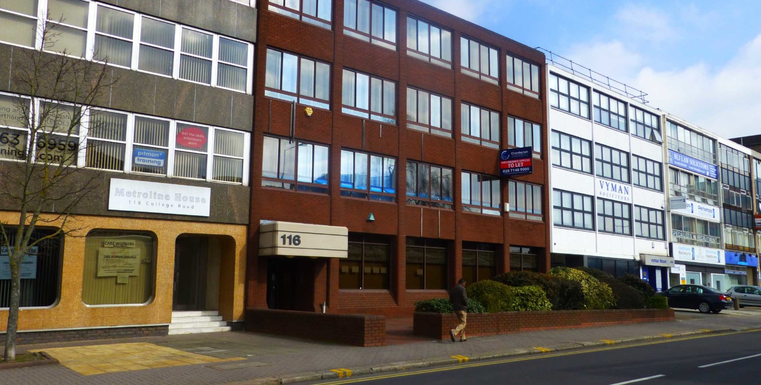 The property, 116 College Road, is an attractive dark red brick building with rear car parking access via Junction Road. We are offering the entire ground floor suite which is 1776 sq ft and benefits from gas central heating, comfort cooling, its own...
