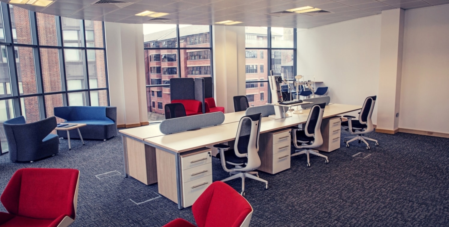 ONLY 3 SUITES LEFT! 

HIGH GRADE SERVICED OFFICES TO LET

FROM 276 SQ FT - 436 SQ FT

ALL INCLUSIVE RENTS

FLEXIBLE TERMS 

MEETING ROOM HIRE

SHOWER FACILITIES

HIGH SPEED FIBRE INTERNET CONNECTION

City Quadrant provides high specification modern o...