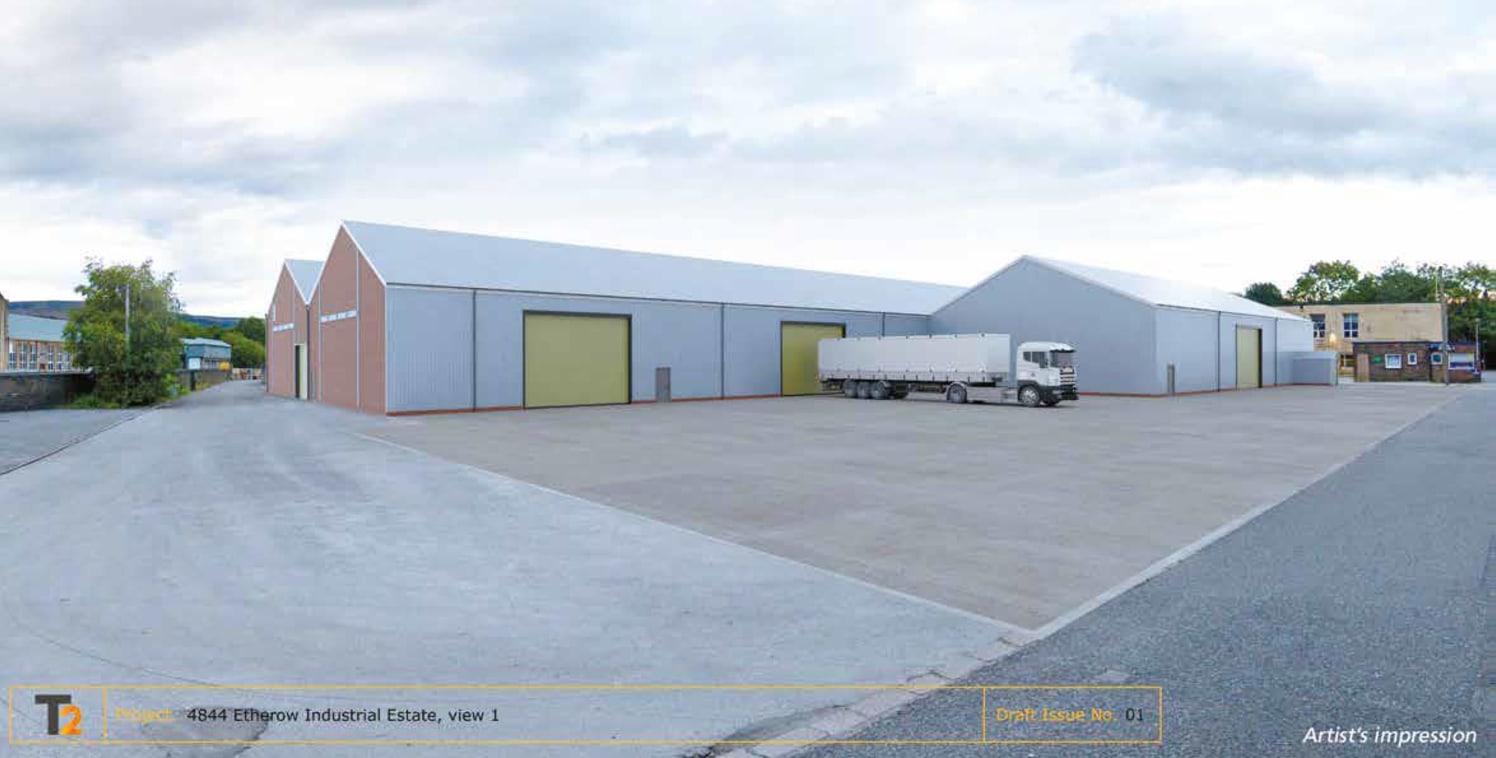 4 Ground level access loading doors. Dedicated yard and loading area. High quality ground floor office. New office and welfare facilities. New 3-phase electricity supply. 5.5m eaves.