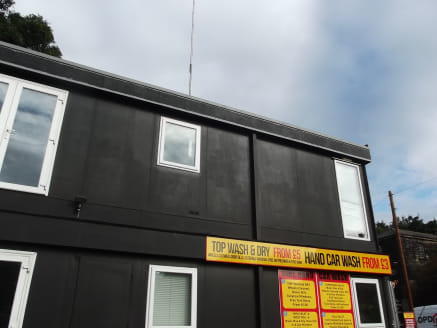 The property comprises a first floor taxi office adjacent to a car wash and car sales lot fronting Commercial Road.\n\nACCOMMODATION\n\nBriefly the accommodation comprises:\n\nTaxi Office: 35SQ M 376 SQ FT\n\nWC with wash basin and WC....