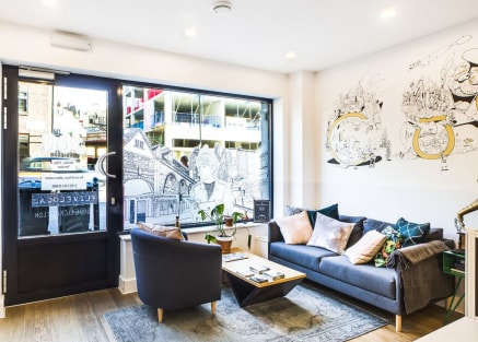 Fully serviced office spread over approximately 424 square feet including all rates and utilities located just seconds from Aldgate East Station.