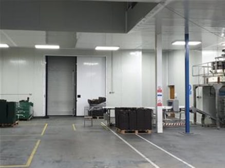 The premises comprise a modern warehouse/storage unit of steel portal frame construction with profile sheet metal clad elevations to a pitched roof. Clear open plan warehousing is arranged over the ground floor and ancillary office accommodation is a...