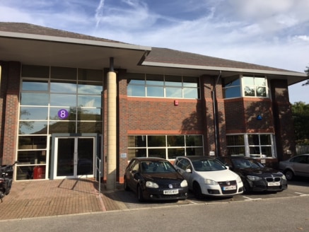 Key Features<br><br>* Single floor available<br>* Established business park location<br>* 6 on site parking spaces<br><br>Location<br><br>Woking 8 is located in Sheerwater, approximately 1.5 miles to the east of Woking Town Centre.