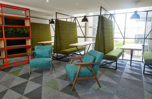 The offices are arranged over ground to 3rd floors and are accessed via a manned reception at ground floor level. Should someone wish to create a self-contained access into the unit, the landlord will consider this, subject to approval of designs etc...