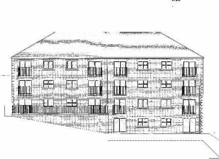 The land comprises a rectangular shaped site extending to approximately 0.11 Hectare (0.27 Acre).

The site has previously had the benefit of detailed Planning Permission under Application Number 04/01920/FUL for the development of 14 two bed apartme...