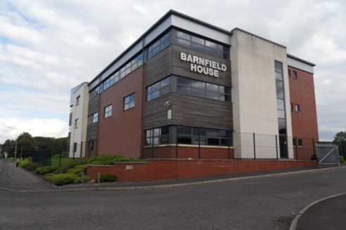 Location\nThe property is prominently located on Accrington Road close to junction 6 of the M65 motorway.\n\nDescription\nComprising newly constructed office suites available to purchase or lease within a new Business Centre....