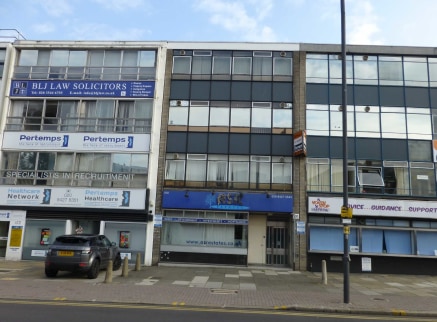 A small suite located on the 3rd floor of this 1960's office building. The building is served by an automated passenger lift and the offices provide basic accommodation, but benefit from good natural light. The suite has 1 parking space.