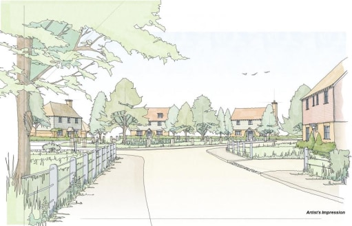 A residential development site in a popular East Kent village location with excellent local services. Outline planning for up to 16 houses with 6 Starter homes to be included under Planning Reference: 18/00242 - Dover District Council. The plot exten...