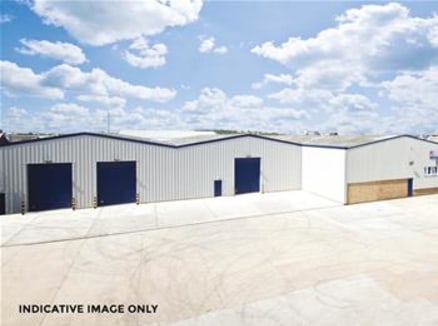 A detached steel portal frame industrial/distribution facility\nbenefiting from a large secure loading yard. Access to the warehouse is available via three full height electric surface level loading doors serviced by 26m loading bays. The warehouse b...
