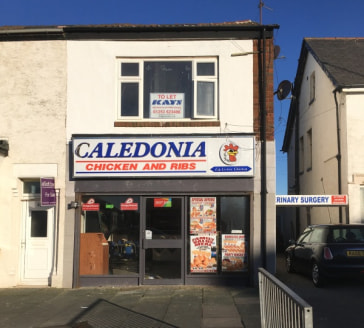 Double fronted fully equipped modern fast Food Takeaway with a self contained flat above. The business is not trading but the takeaway remains fully equipped having previously been a fried chicken unit....