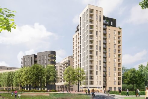 The subject property is located in Walthamstow, within the London Borough of Waltham Forest. The property will be redeveloped to provide a residential led development scheme comprising of 518 residential dwellings and 167m2 of commercial space....