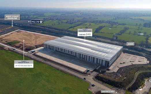 Industrial Warehouse/Distribution Unit

305,404 sq ft

Detailed Planning consent now submitted

Rental - On Application