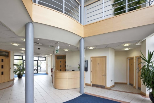 Located at the entrance to the Turnberry Park estate, Ailsa House is a modern three storey office building with attractive brick and composite panel elevations with extensive glazing.

Ailsa House provides good quality office space at ground, first a...