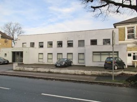Office suite on part first floor together with 1 car...