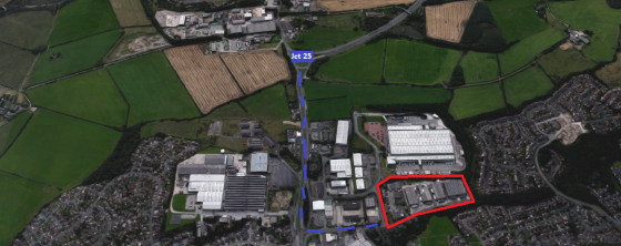 Description\n\nLocation\nThe unit is situated on Hawkley Brook Trading Estate which is in the well established Marus Bridge area of Wigan, Hawkley Brook is accessed from Warrington Road (A49) via Worthington Way, the A49 provides direct access to Jun...