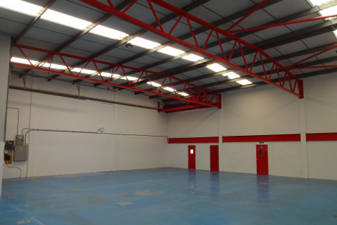 The premises comprise a modern light industrial warehouse/business unit of steel frame construction with profle steel cladding.<br><br>The unit benefits from two storey office accommodation to the front elevation and a large roller shutter door to th...