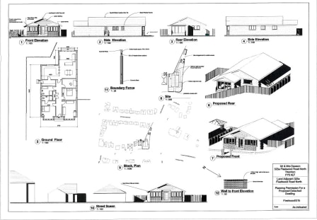 Plot of land located on the corner of Fleetwood Road North and Poachers Way at Thornton Cleveleys. Planning permission passed in November 2017 for a 3/4 bedroom bungalow and garage. Existing site is a mainly lawned area approximately 600 sqm....