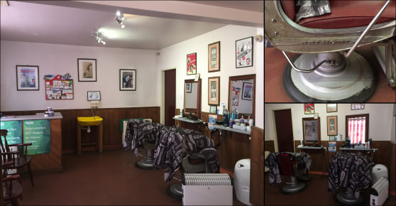 An established FREEHOLD PROPERTY barbers BUSINESS with EQUIPMENT.

The sales area extends to approximately extends to 21 m2 (226 ft2) with an additional store. The unit is well presented with spot lighting, waiting area, sales counter wash point and...