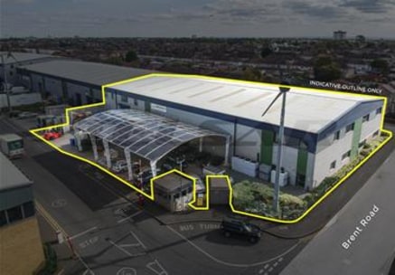 The premises comprise a modern warehouse/storage unit of steel portal frame construction with profile sheet metal clad elevations to a pitched roof. Clear open plan warehousing is arranged over the ground floor and ancillary office accommodation is a...