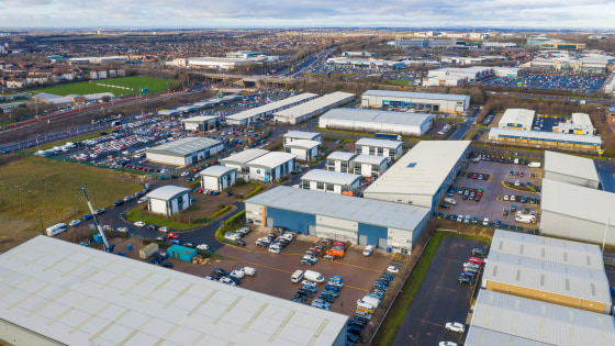 The properties are mid terraced light industrial units of steel portal frame construction with brick and profile sheet clad elevations and mono pitched roofs of insulated steel cladding which incorporate translucent roof panels. The units benefit fro...