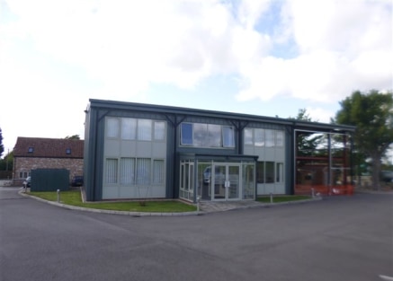 Modern office development of refurbished former farm buildings and new build close to Junction 13 of the...