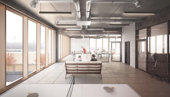 The façade is brick built boasting floor to ceiling glazing with a minimum of three aspects throughout providing excellent natural light which will create a high quality working environment. 

The building has minimal pillars offering fully flexible...