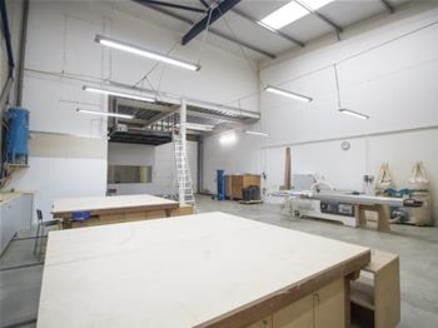 A modern end of terrace portal framed warehouse/industrial unit which benefits form a clear eaves height of 6m, a full height electric loading door with a dedicated loading bay and parking. Contemporary office accommodation is arranged over the first...
