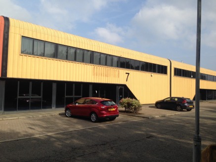 Mid Terrace Industrial Unit in Deans Industrial Estate