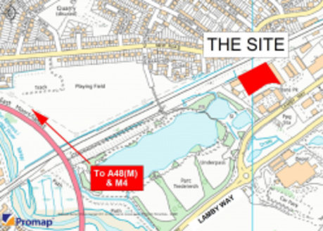 LAMBY WAY, RUMNEY, CARDIFF, CF3 2ET\n\nTO LET\nUp To 45,000 Sq.Ft.\n\nAn opportunity to lease a bespoke warehouse/trade counter unit of up to 45,000 sq.ft. plus yard. Further information on request....