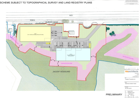 * Prominent High Spec Units

* Planning granted for B1B/B1C/B8 uses

* Ready for occupation 

* Units from 11,046 sq ft 

* Potential for a secure yard for Unit 4

 Unit 2 (11,095.42 sq ft (1,130 sq m) - UNDER OFFER

 Units 3-4 (31,979.66 sq ft (2,97...