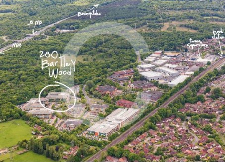 Building 280, Bartley Wood Business Park was built in 1998 and is arranged over three floors that are accessed via an impressive double height reception area. The building has 343 parking spaces giving and excellent ratio of 1:186 sq ft. The parking...