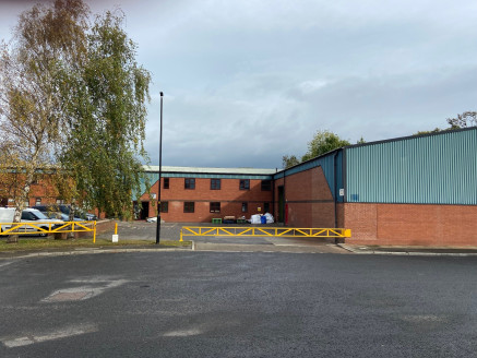 Unit 7 is a modern steel portal frame industrial unit with part brick and part clad elevations under a pitched profile sheet roof. Loading to the warehouse area is via a ground level steel roller shutter door. The unit benefits from a two storey offi...