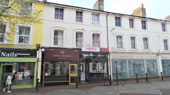 This building is a mid-terraced property of solid brick construction under a slate roof, built we imagine around the 1870s. 

The ground floor comprises two lock-up shops, with Unit 10 having a sales area of some 325 sq.ft. with a kitchen of 47 sq.ft...